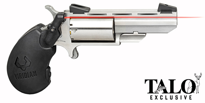 NAA Black Widow 22 Magnum 2" Stainless Revolver