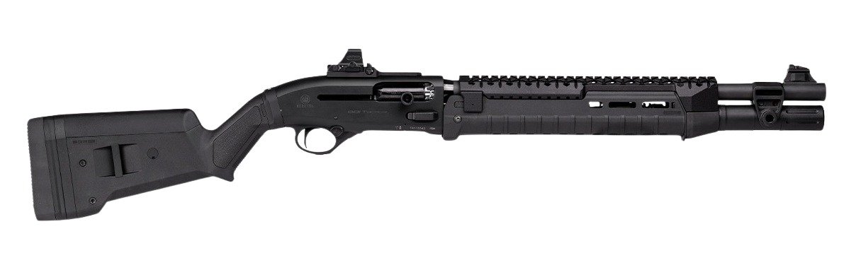 Langdon Tactical Tech LTT1301HZFRMBLK Beretta 1301 3" 7+1 18.50" Black Oxide Heat Shield Barrel, Black Aluminum Receiver, Black Magpul Polymer Stock, Modified Magpul Zhukov Forend - LTT - 3"