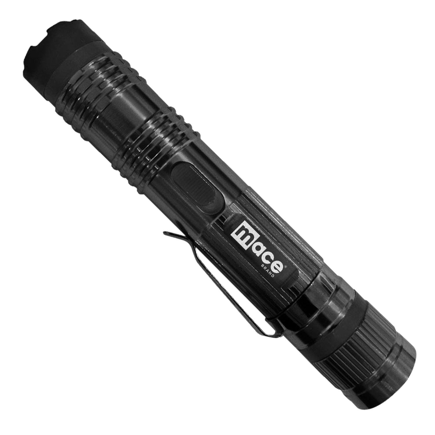Mace 80534 Compact Stun Gun Black with Multi-Mode Flashlight 6.75"x1.41" - MSI - 6.75" X 1.41"