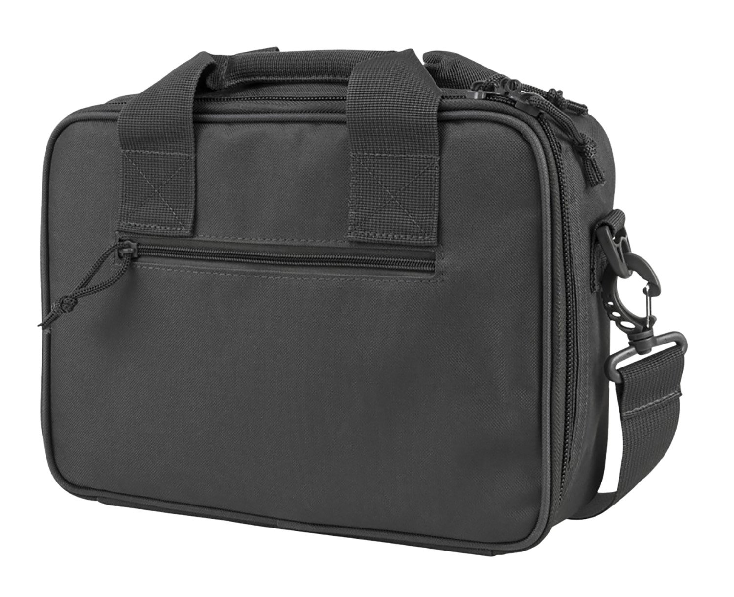 NcStar CPDX2971U VISM Double Pistol Range Bag Urban Gray Heavy Duty