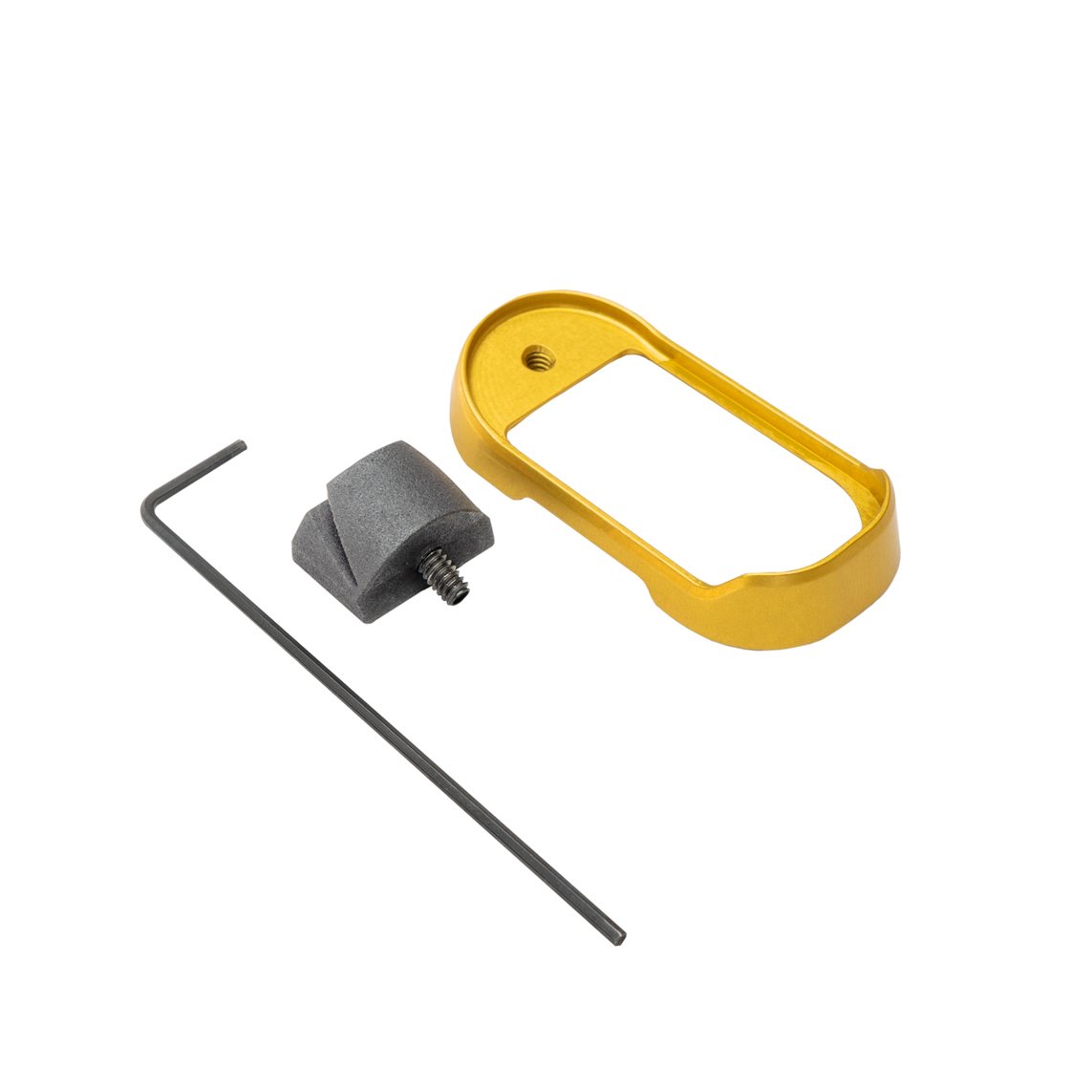 Buy Shield Arms G43X48-MAGWELL-GLD Gold Anodized Magwell for Glock 43X/48 online