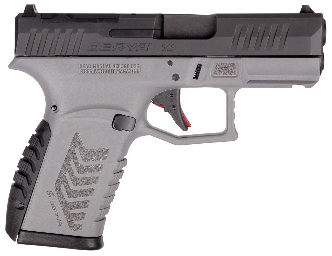 Derya Arms DY9Z.TTGF.TR DY9Z 9mm 3.5" Black Melonite Semi-Auto Pistol - Derya Arms - 9mm