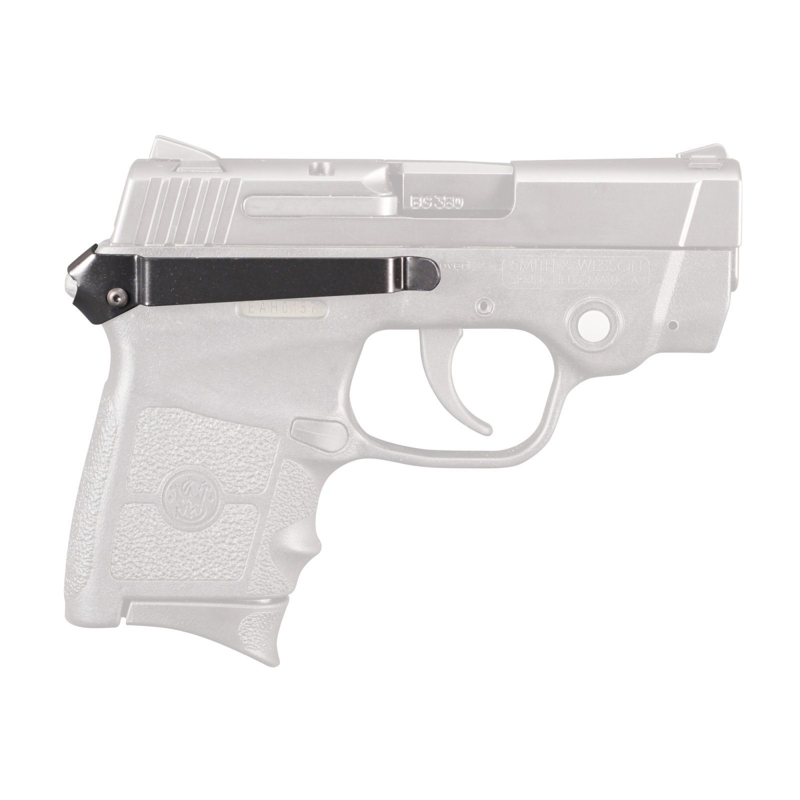 Techna Clips Gun Belt Clip for S&W Bodyguard .380 Black