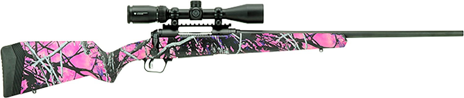 Buy Savage Arms 57338 110 Apex Hunter XP 7mm-08 Rem 4+1 20" Matte Black Metal Muddy Girl Synthetic Stock Vortex Crossfire II 3-9x40mm Scope online