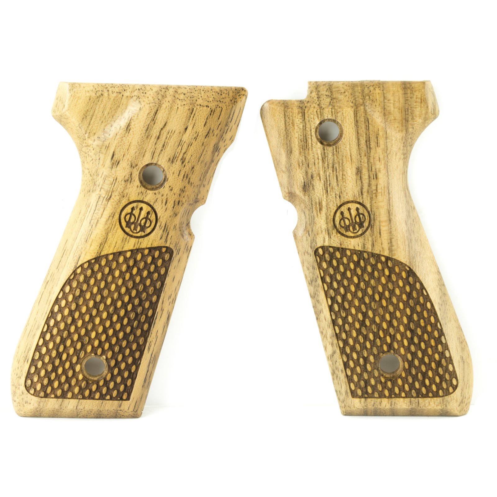 Beretta E00219 92 Series Walnut Wood Grips with Checkered Design