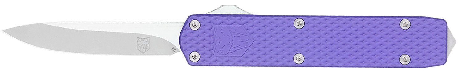 CobraTec MNPURMGEN2DNS Mini Mamba Gen II 2.25" D2 Blade Purple Handle - CobraTec Knives