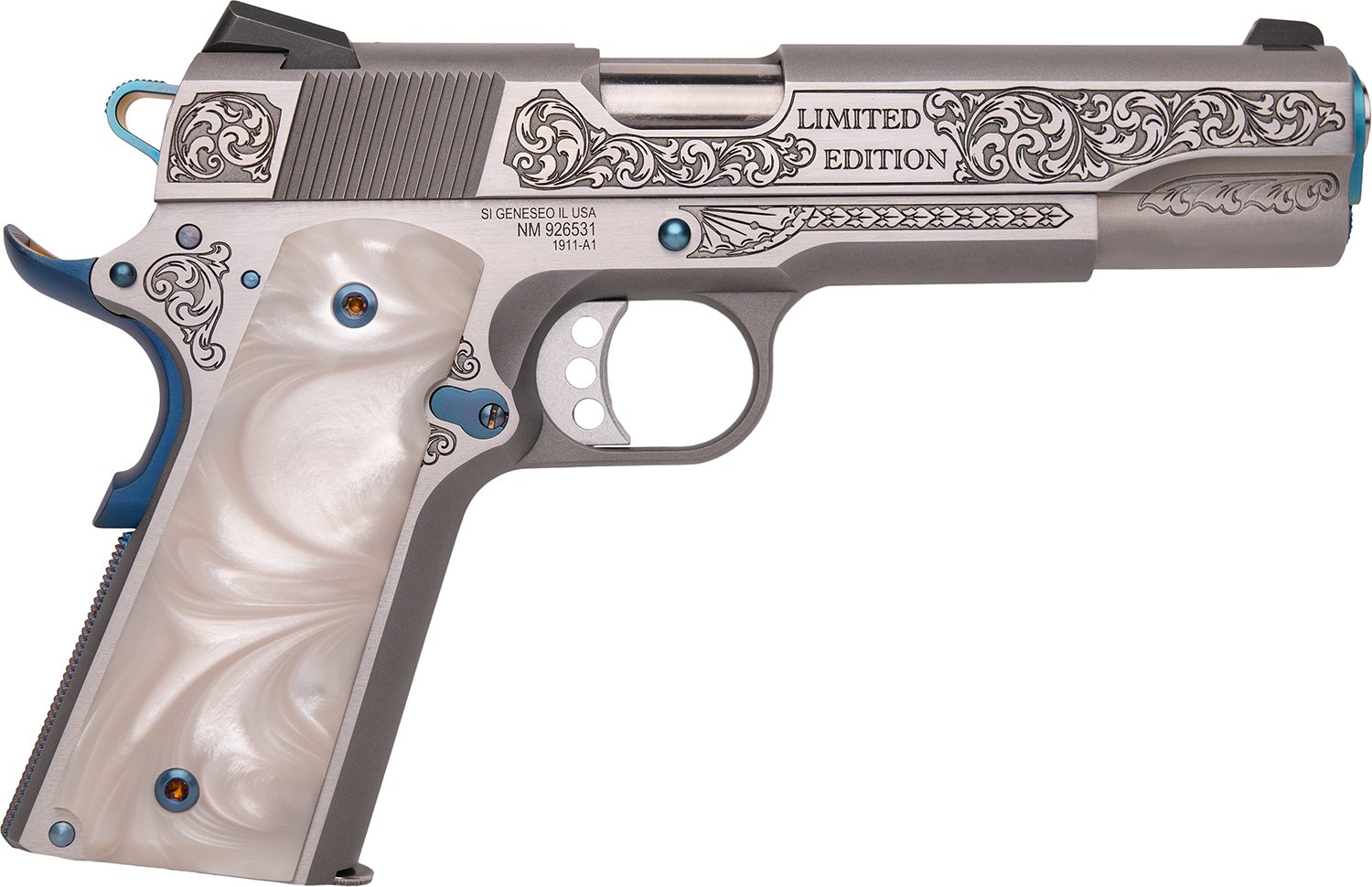 Springfield CNCTXBBQ 1911 45ACP 5" 7+1 Texas BBQ Limited Edition - CNC - .45 ACP/Auto