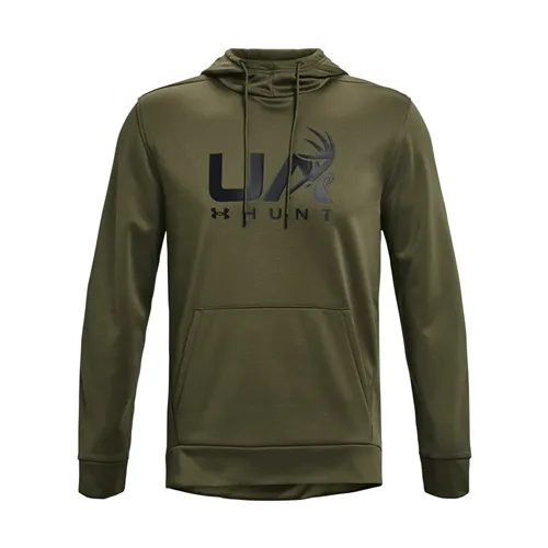 Buy Under Armour Men's Fleece Hunt Logo Hoodie Midweight Thermal online
