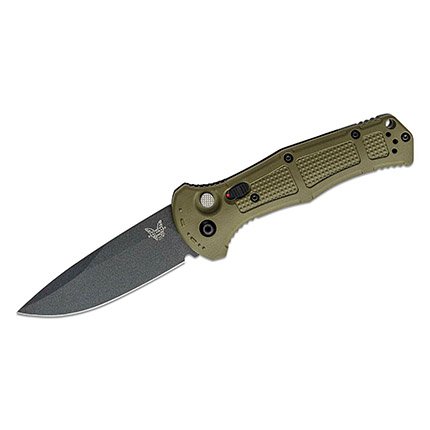 Benchmade 9070BK-1 Claymore 3.6" Auto Knife Ranger Green Grivory - Benchmade