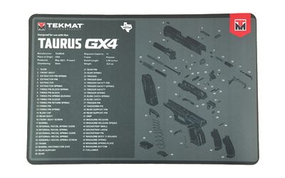 TekMat Tekmat for Taurus GX4 Cleaning Mat Black
