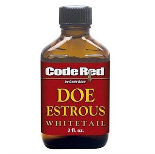 CODE RED DEER LURE DOE ESTRUS 4FL OUNCES BOTTLE - Code Blue