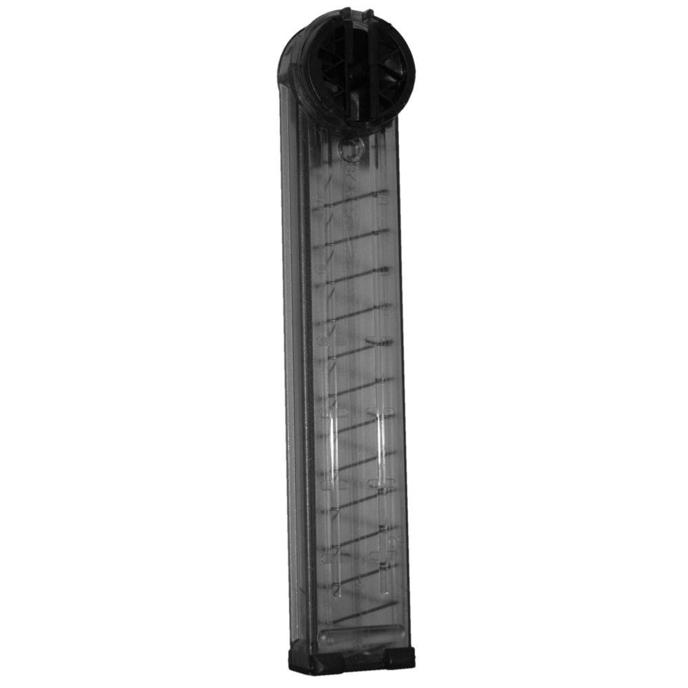 Buy ProMag FNH-A3 PS90 High-Capacity 50-Round Magazine, 5.7 x 28mm, Clear Polycarbonate Body, Glass-Reinforced Black Polymer Base online