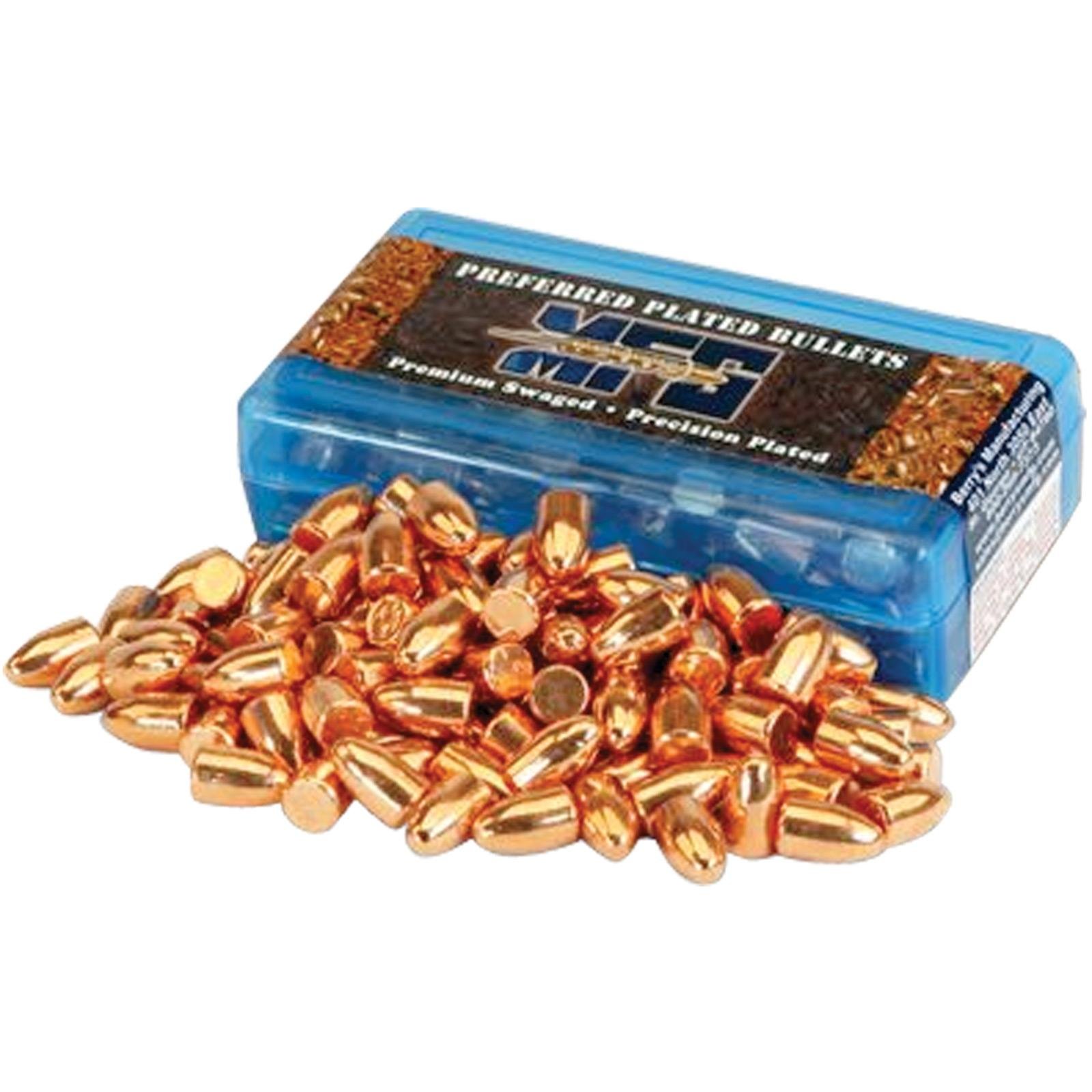 Berrys Manufacturing 75727 9mm 100gr Hollow Base Round Nose Bullets 1000ct - Berry's Mfg - 9MM