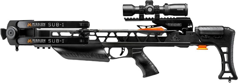 Mission XK031 Crossbow SUB-1 Package 385FPS Black
