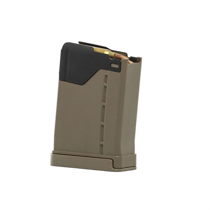 Lancer Systems L5L-G2-5-10-FDE 5.56mm NATO 5-Round FDE Magazine - LANCER SYSTEMS - 5.56 MM NATO