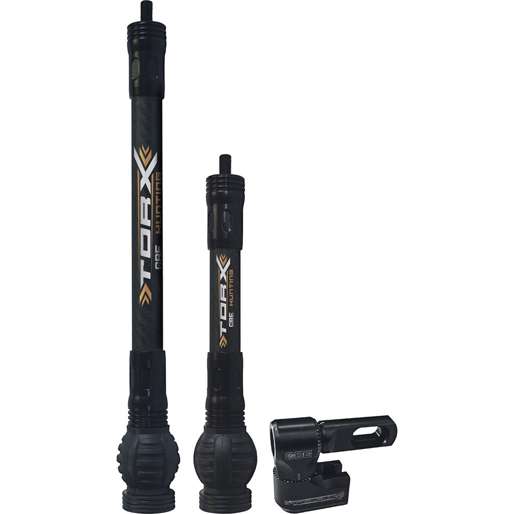 CBE CBE-ACTXKT Torx Stabilizer Kit Black 7.5" 11" Carbon Vibration Dampener