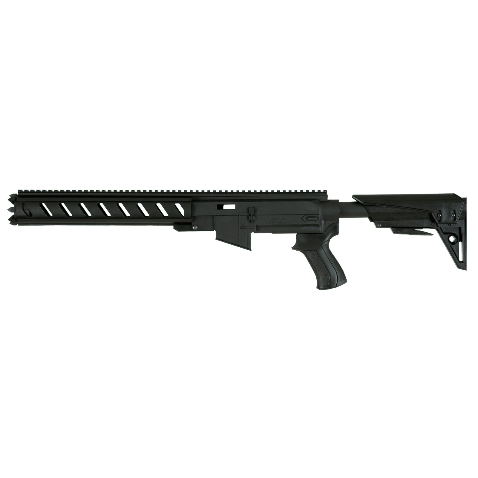 ATI AR-22 GEN 2 Stock Kit Ruger 10/22 Black Polymer 21 in Picatinny Rail