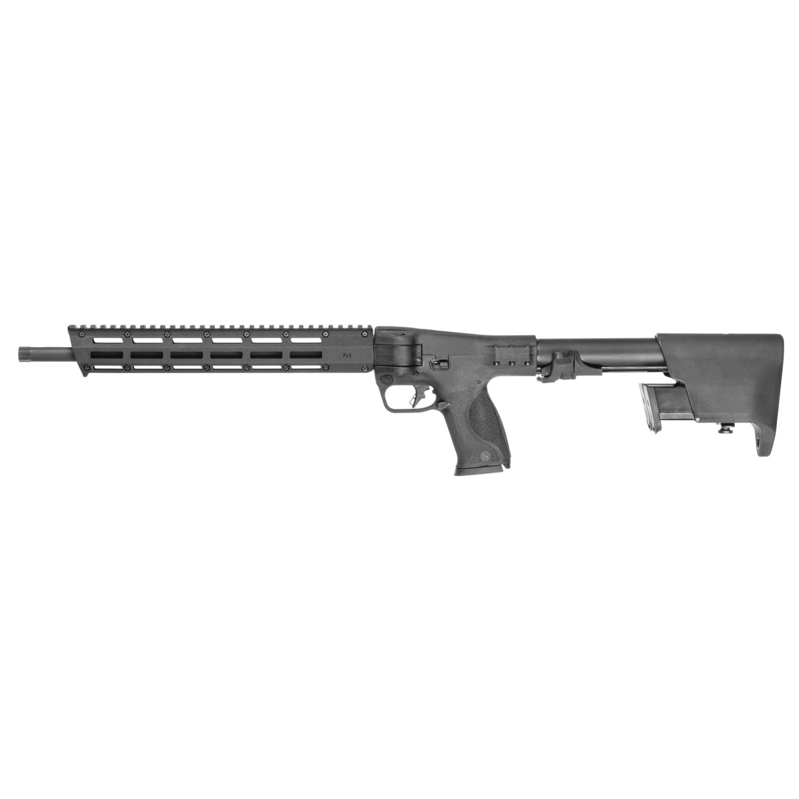 Smith & Wesson 14167 M&P FPC 10mm Auto 16.25" 3x15rd Black Rifle - Smith & Wesson - 10mm