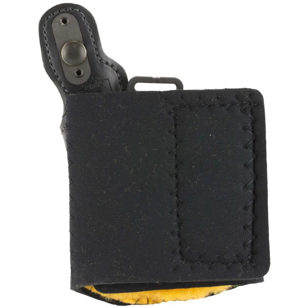 DeSantis 014PC8BZ0 Die Hard Ankle Holster RH Leather for Glock 43 Black