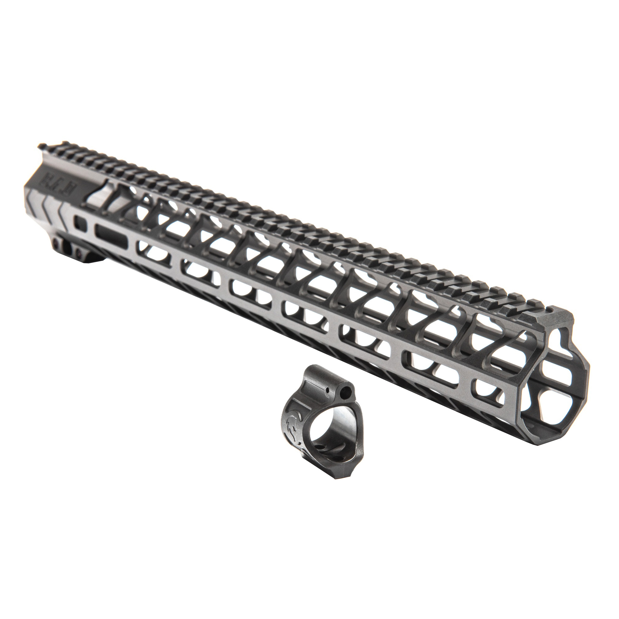 Battle Arms WH-UR-UPG 15" Rail & .750 Gas Block, Black Anodized, AR-15