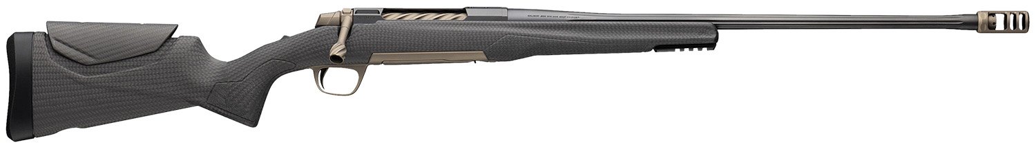 Browning XBOLT2 7MM PRC 3+1 Carbon Fiber Stock Fluted Bolt Black - Browning - 7MM PRC