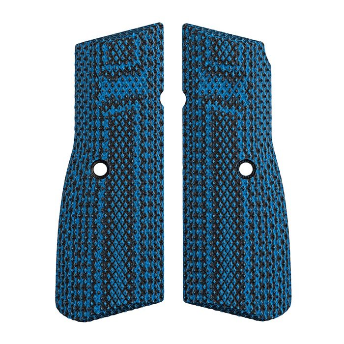 FN 20-100622 High Power G10 Black Blue Handgun Grips