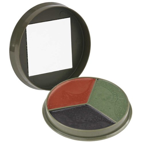 Camcon CAMO CREAM CMPT 3-COLOR W/MIRROR