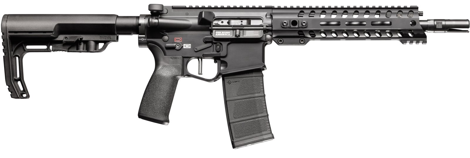 Renegade 01440 SBR 300 Blackout 10.5" 30+1 Black Nitride Barrel Aluminum - POF USA - 300 AAC Blackout