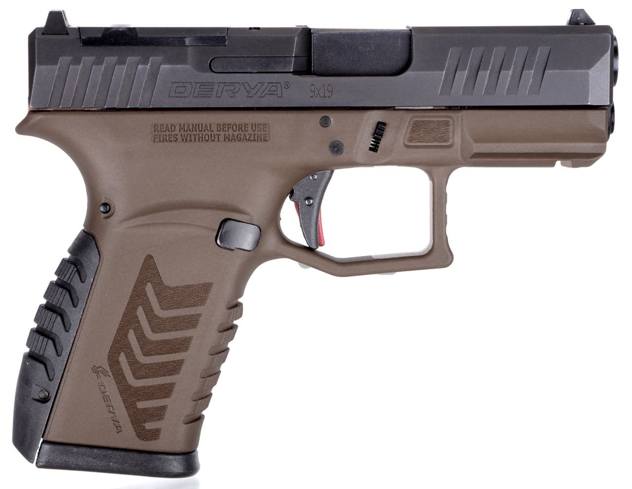 Derya Arms DY9Z.TTMB.TR DY9Z 9mm 3.5" Black Melonite Semi-Auto Pistol - Derya Arms