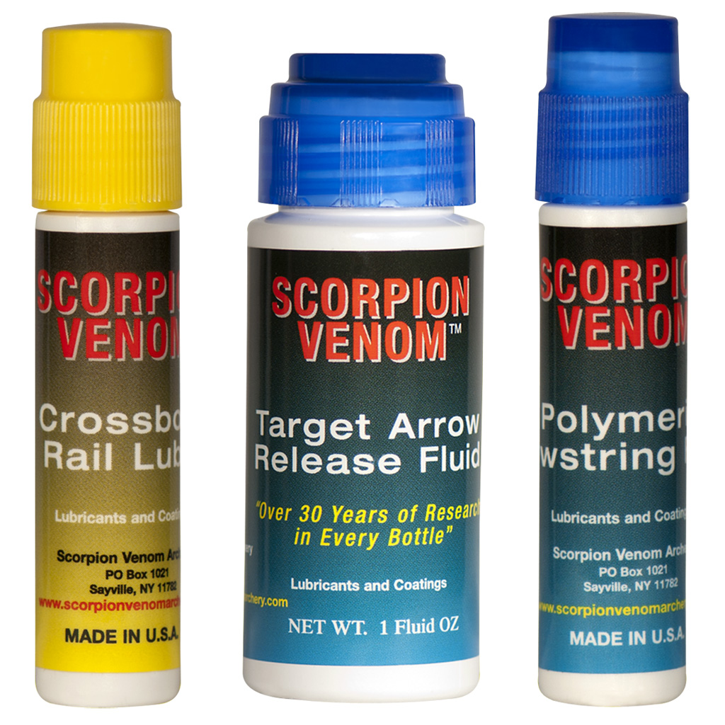 Buy Scorpion Venom 1111 Crossbow Care Kit: Arrow Release, Bowstring, Rail Lube online