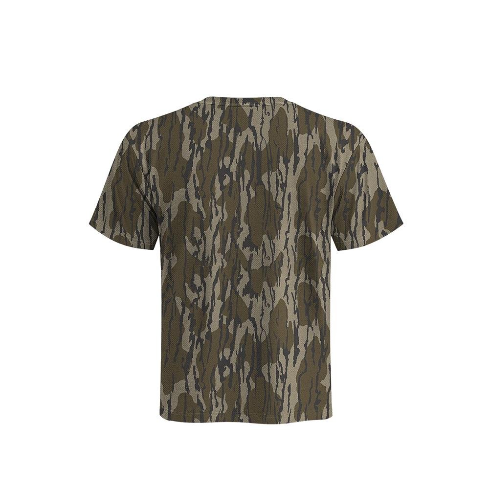 Muddy DV8 Ambush Lightweight Short Sleeve Shirt Mossy Oak Bottomland XL - GSM Outdoors