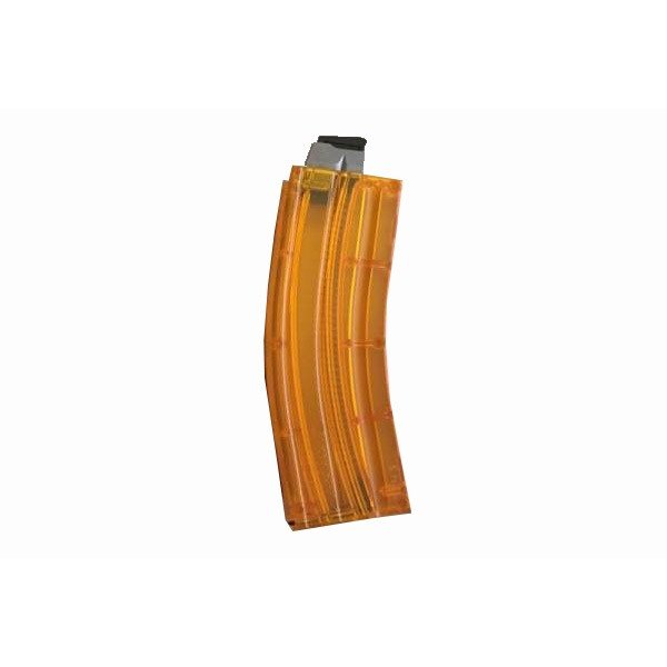 Black DOG MACHINE AR-15 .22 SONIC WELD MAGAZINE 25RD ORANGE NYLON
