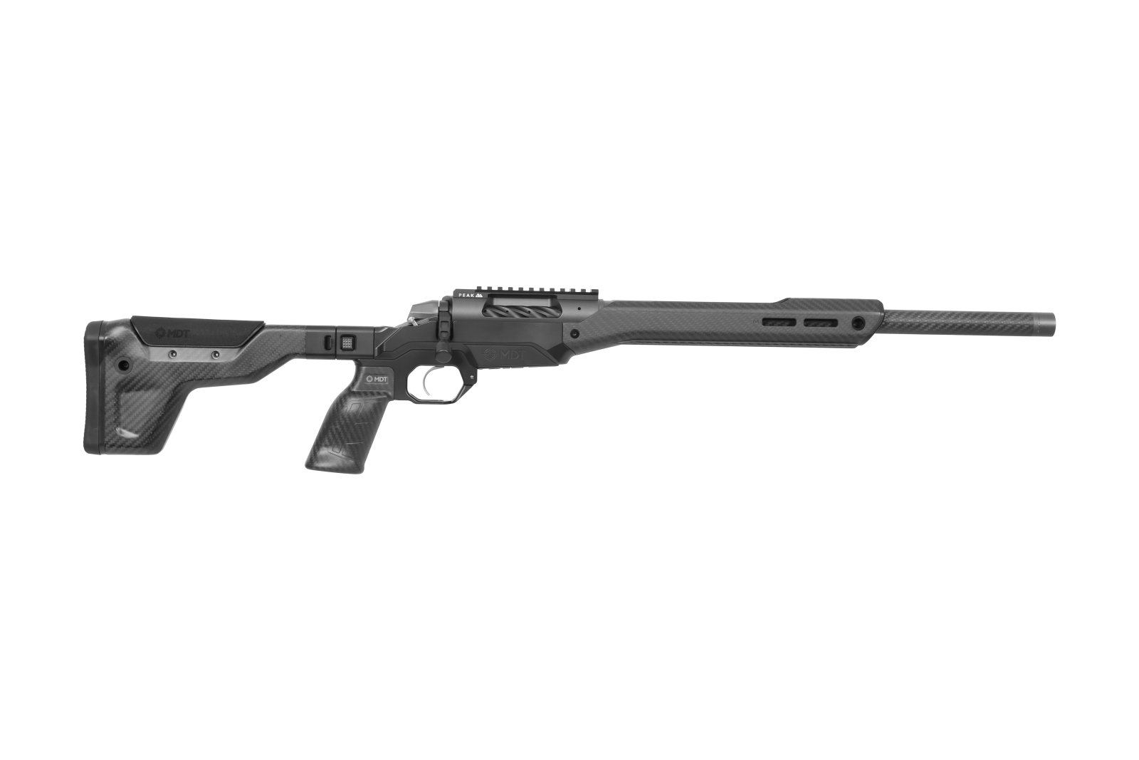Weatherby 3WAMC22CMR0B 307 Alpine MDT Carbon 22 CREEDMOOR 18" Carbon Gray Cerakote Rifle