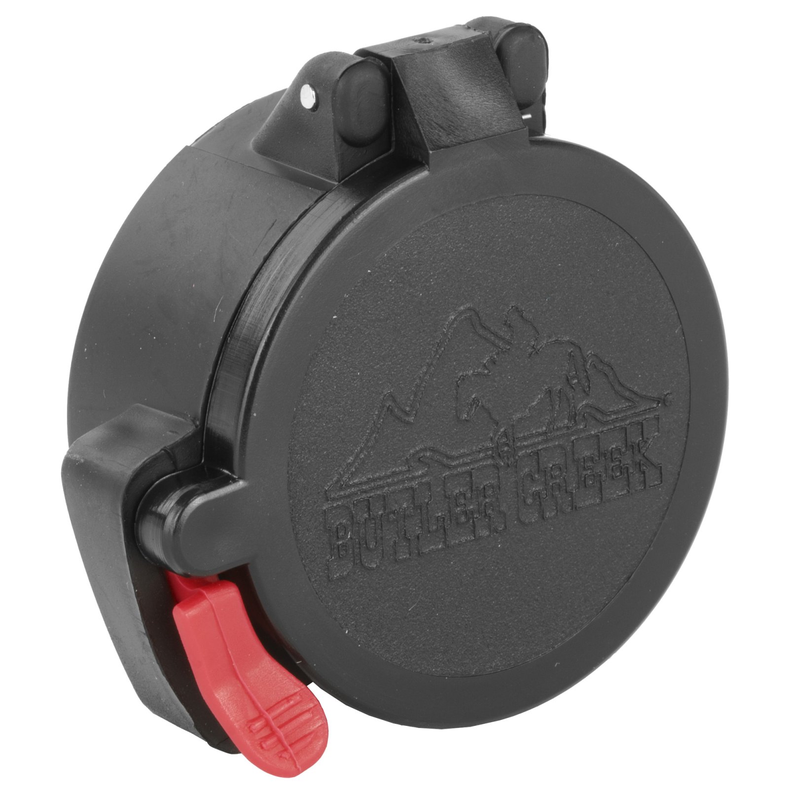 Butler Creek 20170 Flip-Open Eyepiece Black Polymer Size 17 1.67"/42.50mm - Butler Creek - 1.67"/42.50MM