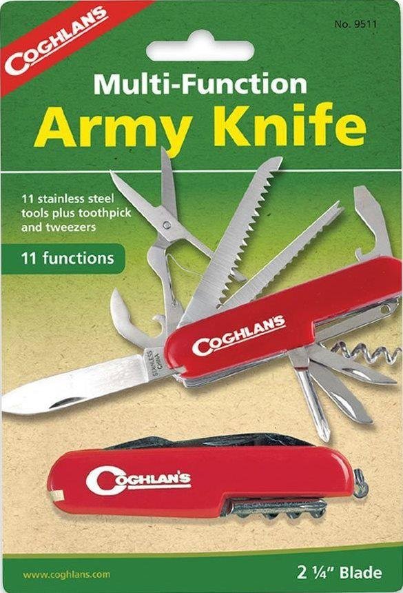 Buy COGHLAN'S 9511 Multi-Function Army Knife 11 Functions online