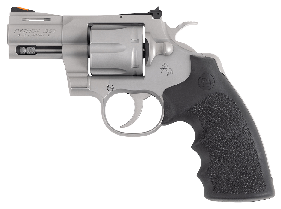 Colt ZPYTHONSM2RTS Python .357 Mag 2.5" Matte SS Rubber Blemished Revolver