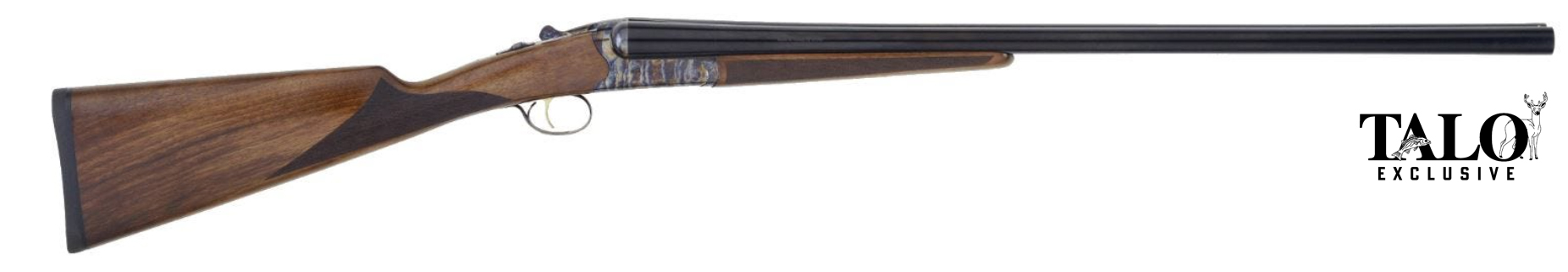 TriStar Bristol SXS .410 Gauge Shotgun, 28" Barrel, 3" Chamber, Turkish Walnut Stock, Engraved Case Colored Receiver, 5 Choke Tubes, Brass Bead Sight