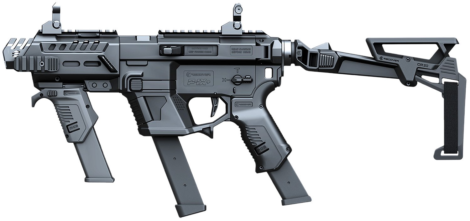 Buy Recover Tactical PIXPMGFBR01 Metal Front Guard Folding Brace Black online