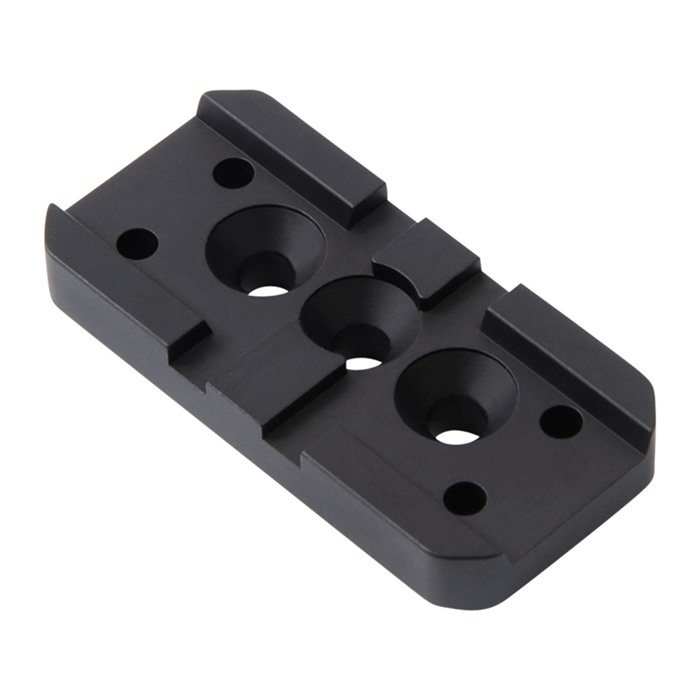 Unity Tactical FST-SOPM Black Offset Optic Adapter for Aimpoint Micro - UNITY TACTICAL