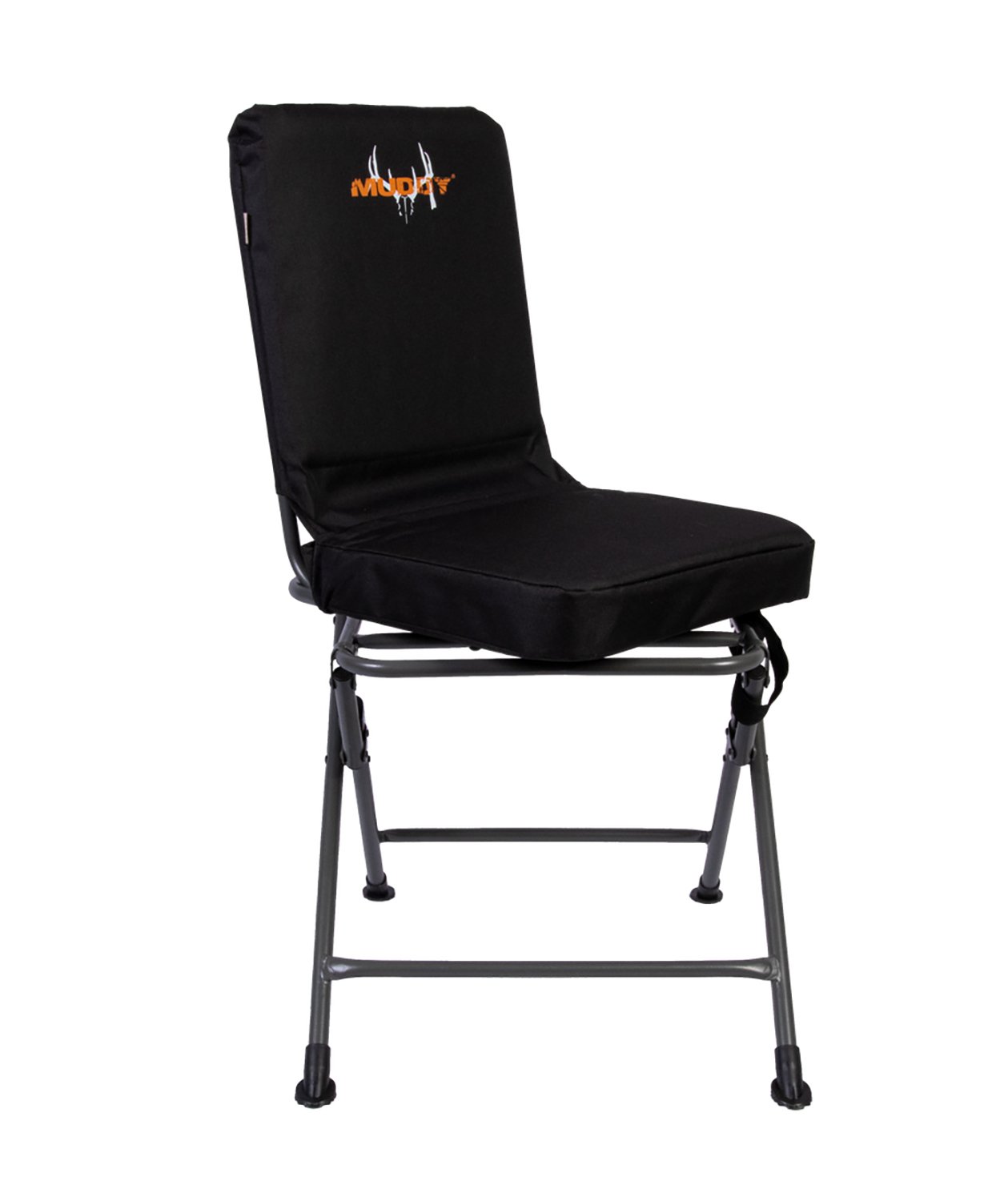 Muddy MUDPSCHR Padded Swivel Chair Black 300 Denier Polyester Fabric/...