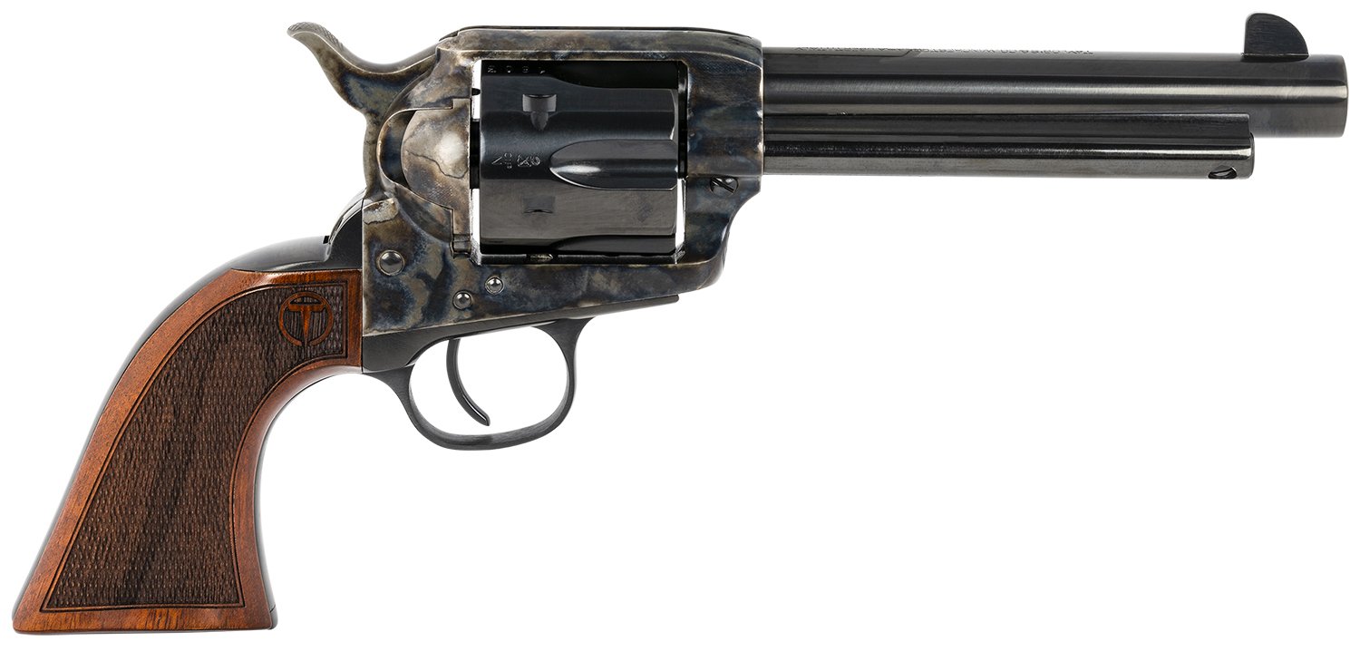 Taylors & Company 550815 Smoke Wagon 44-40 Win 5.5" Revolver 6rd Blued - TAY - SAO