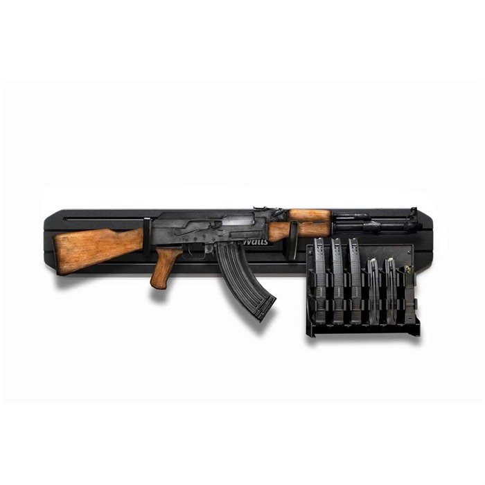 Tactical WALLS MINMOD RIFLE RACK W/MAG PACK HANGER FOR AR-308/AK-47 - Tactical Solutions