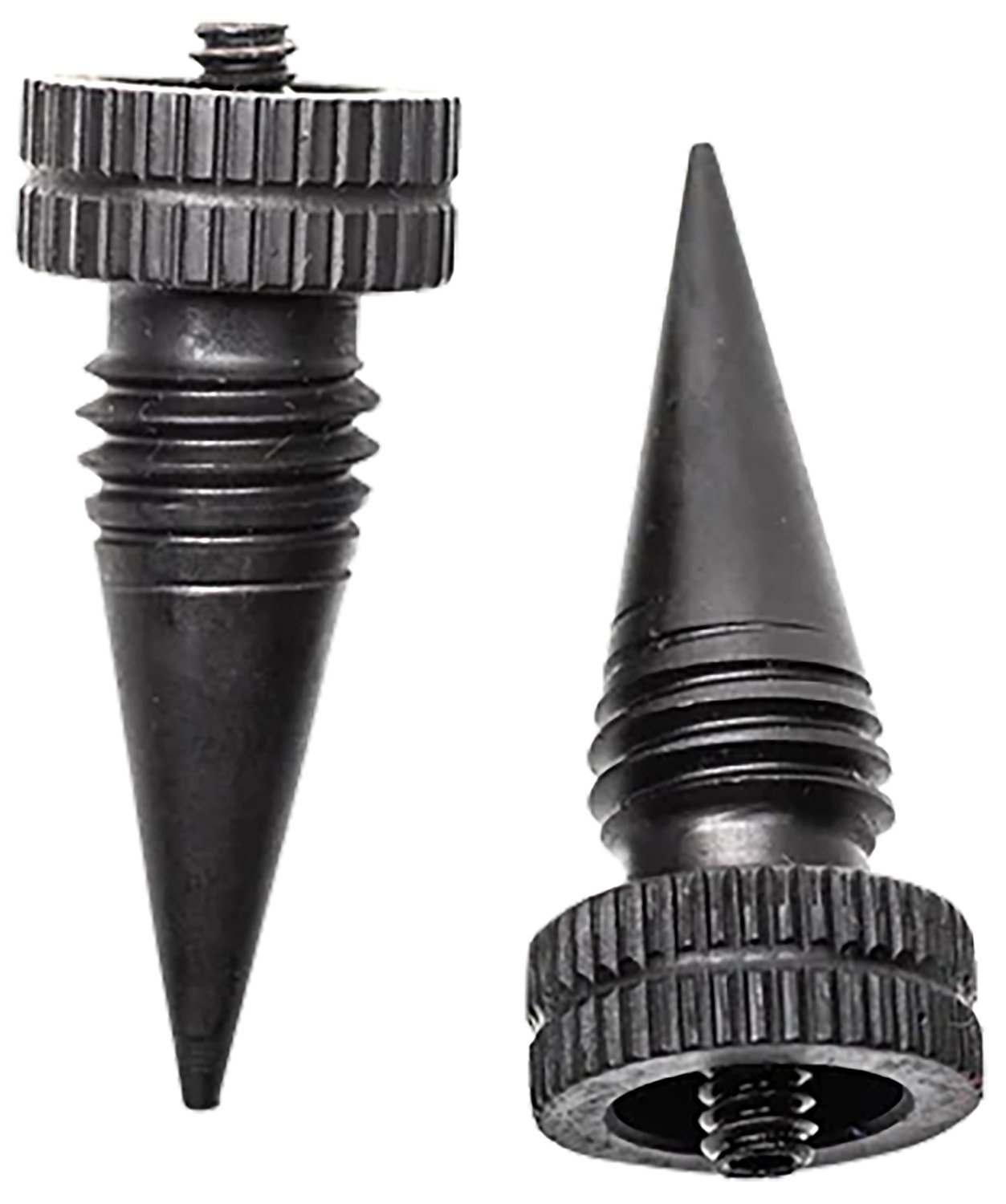 Accu-Tac LRS0200 LR-10 Bipod Spikes Black Oxide Aluminum Screw-On Set