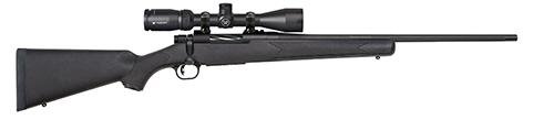 Mossberg 27933 Patriot 308 Win Bolt Action Rifle, 5+1 Capacity, 22" Fluted Barrel, Matte Blue Finish, Synthetic Black Stock, Vortex Crossfire II 3-9x40mm Scope - Mossberg - 308 Win