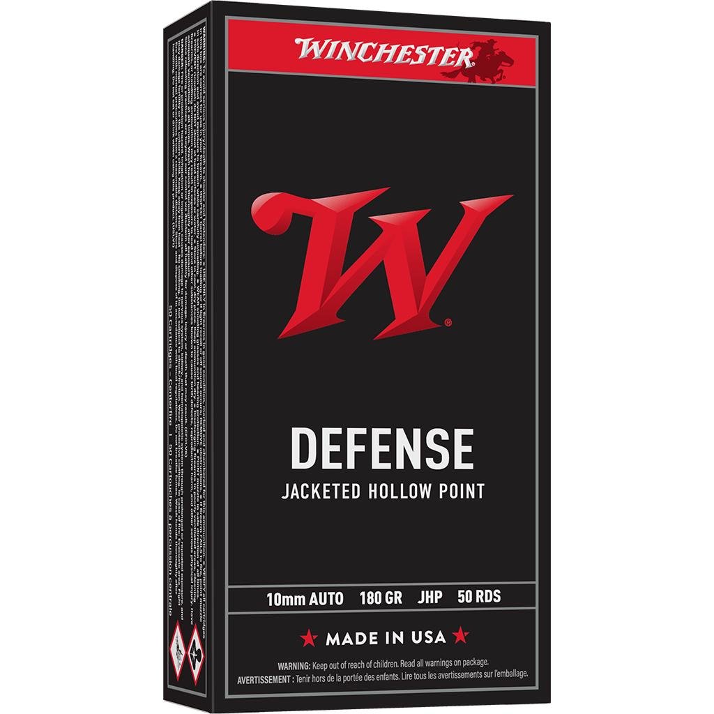 Buy Winchester USA10JHP 10mm 180gr JHP Ammo 50 Rounds online