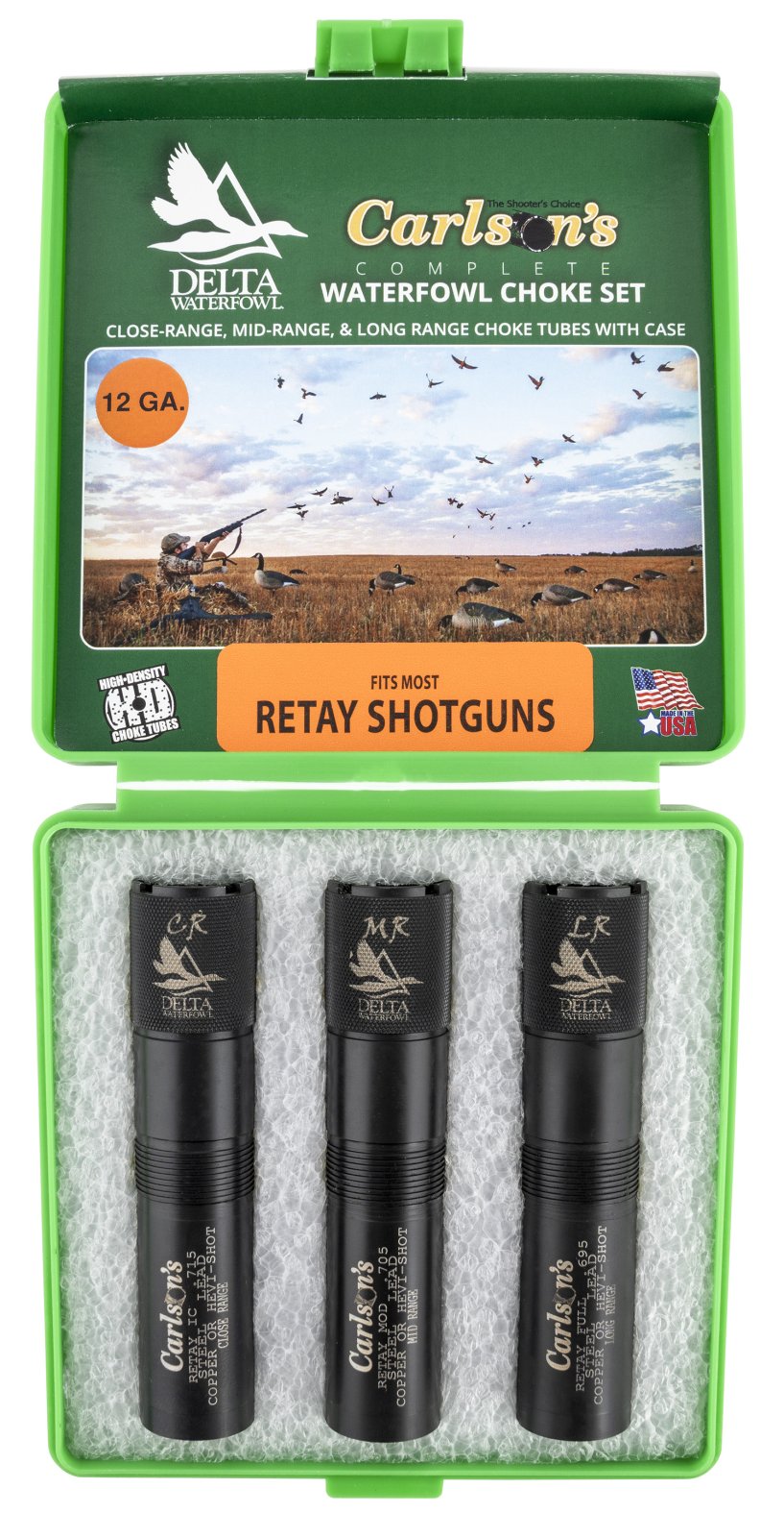 Carlson's 07779 Delta Waterfowl Retay 12 Gauge Choke Tube 17-4 Stainless - Carlson - 12 GAUGE