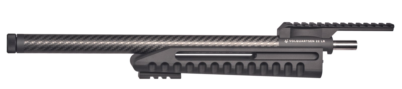 Volquartsen Lightweight Barrel and Forend for the Ruger 10/22 Takedown Black - Volquartsen