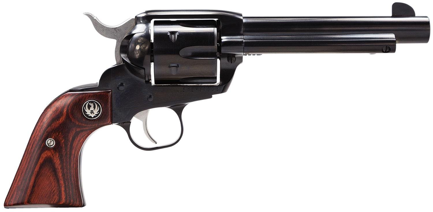 Ruger Vaquero 45 Colt 5.5 in Blued 6rd Alloy Steel Hardwood Grip