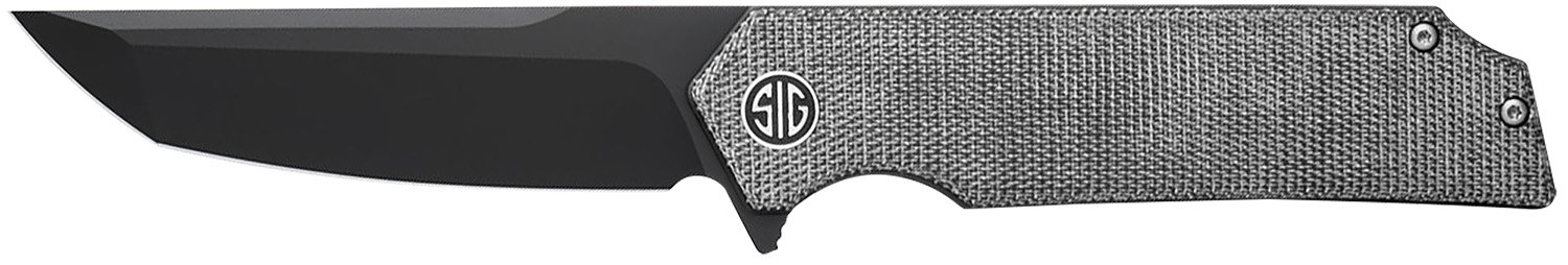 Eikonic VA9BB Validus 3.78" M390 Blade, Black G10 Handle Folding Knife