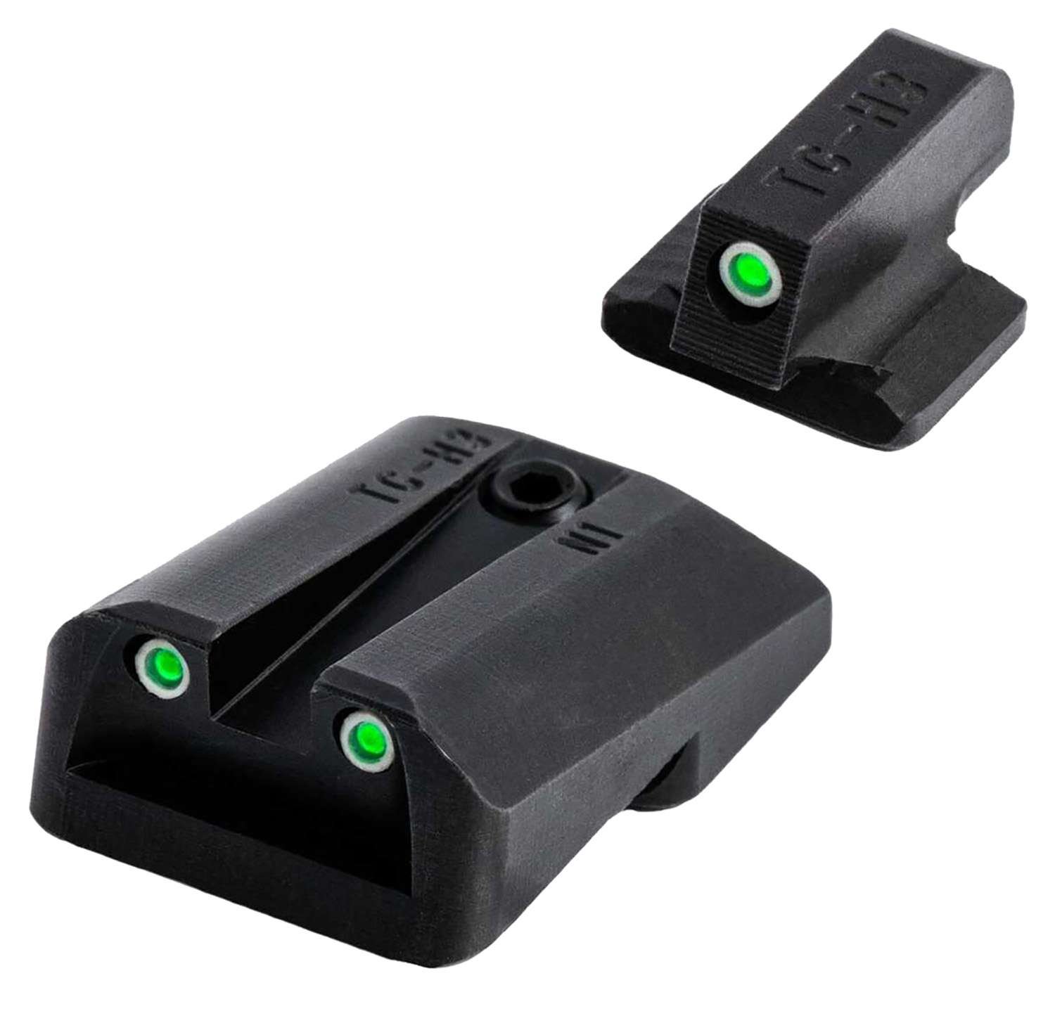 TruGlo TG231N1 Tritium Night Sight Set for 1911 Novak 260/450 Pistols